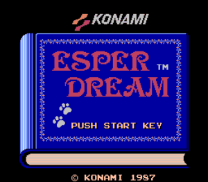 Screenshot Thumbnail / Media File 1 for Esper Dream (Japan) (v1.1) [En by Mute v1.0]